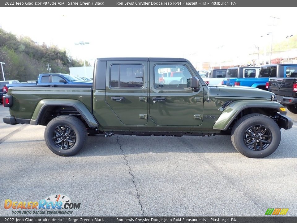 2022 Jeep Gladiator Altitude 4x4 Sarge Green / Black Photo #6