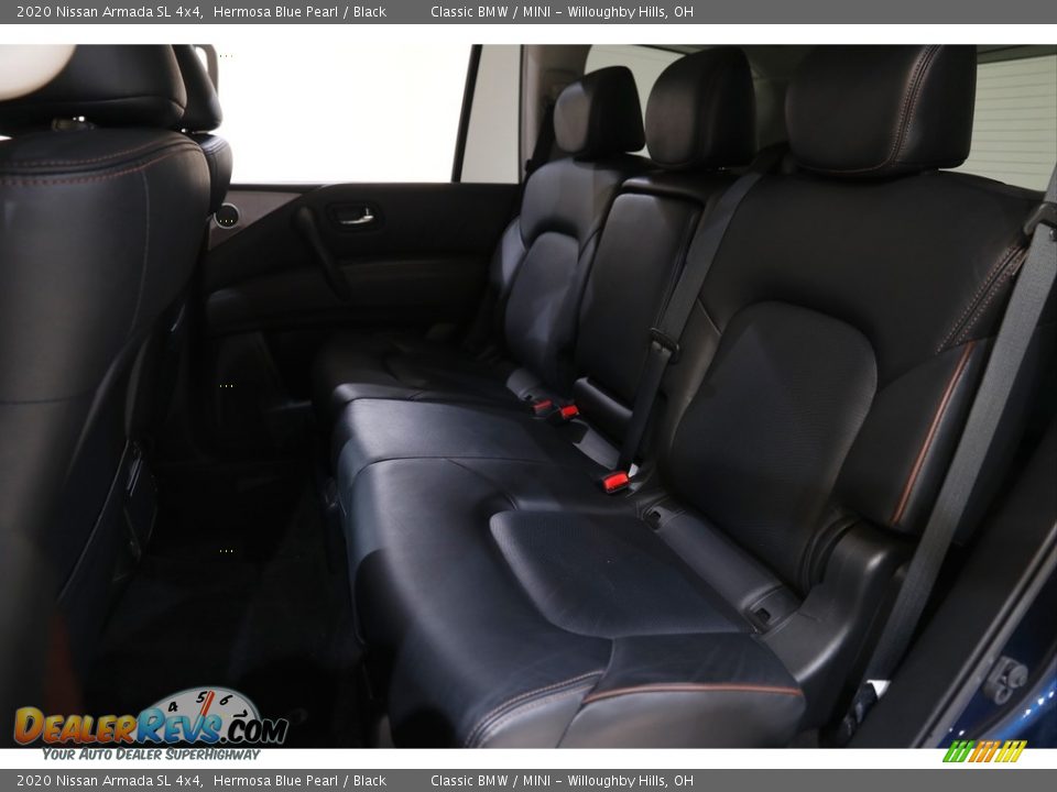 Rear Seat of 2020 Nissan Armada SL 4x4 Photo #21