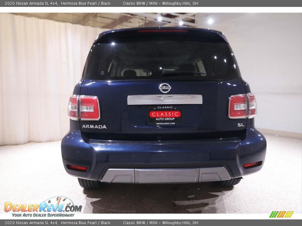 2020 Nissan Armada SL 4x4 Hermosa Blue Pearl / Black Photo #23