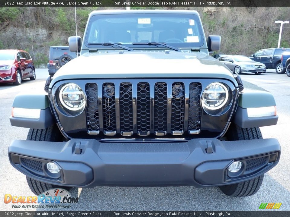 2022 Jeep Gladiator Altitude 4x4 Sarge Green / Black Photo #8