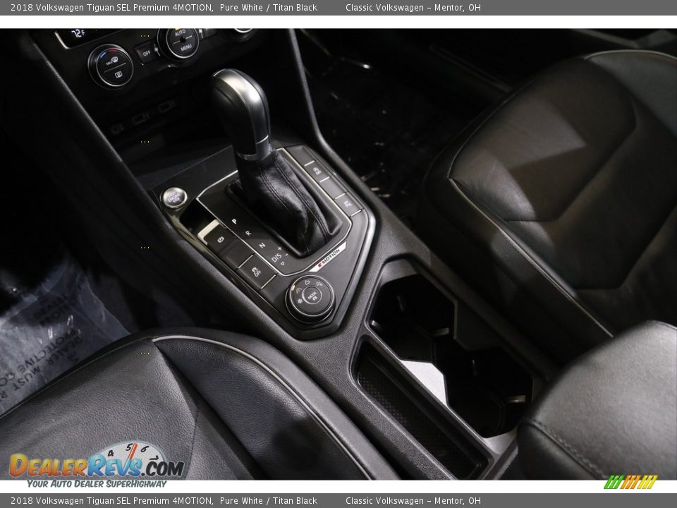 2018 Volkswagen Tiguan SEL Premium 4MOTION Pure White / Titan Black Photo #14