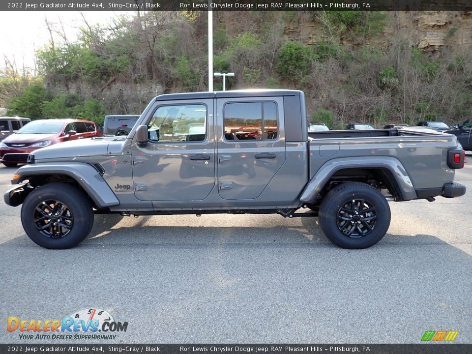 2022 Jeep Gladiator Altitude 4x4 Sting-Gray / Black Photo #2