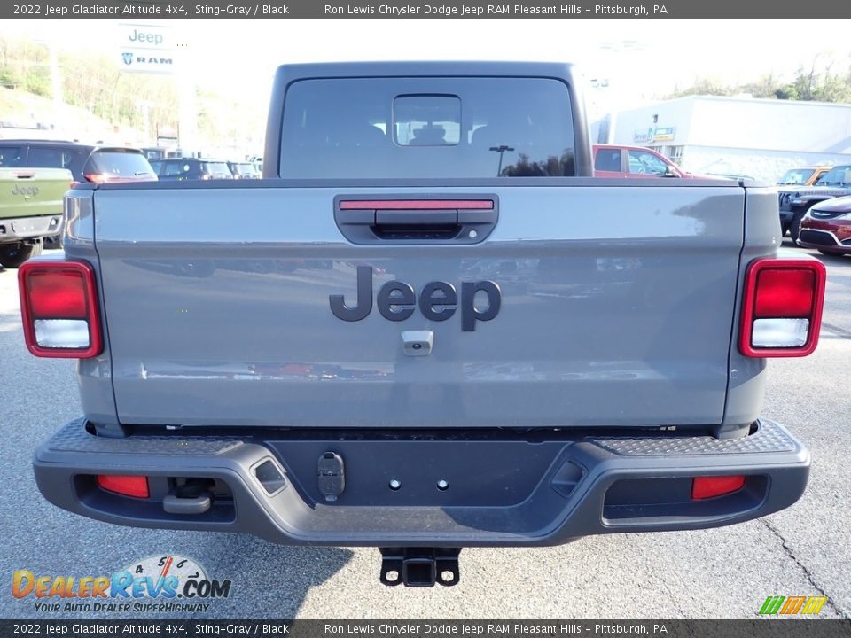 2022 Jeep Gladiator Altitude 4x4 Sting-Gray / Black Photo #4