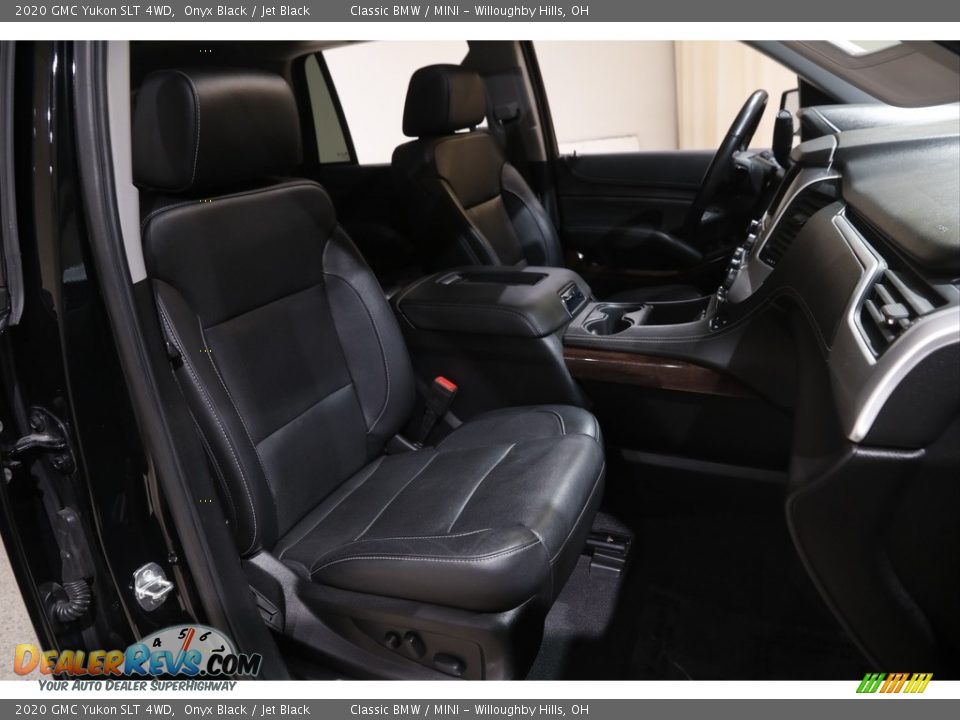 2020 GMC Yukon SLT 4WD Onyx Black / Jet Black Photo #17