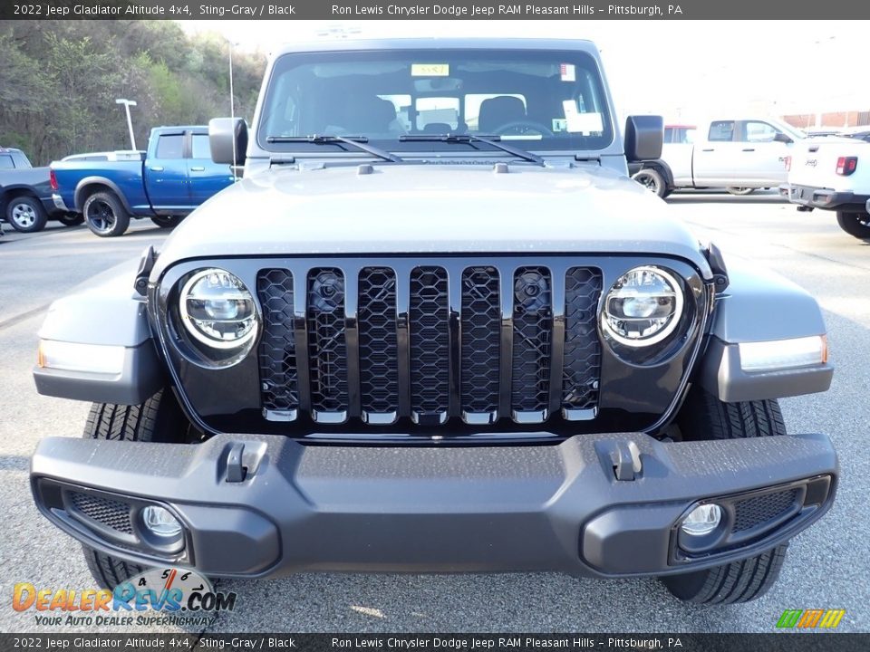 2022 Jeep Gladiator Altitude 4x4 Sting-Gray / Black Photo #8