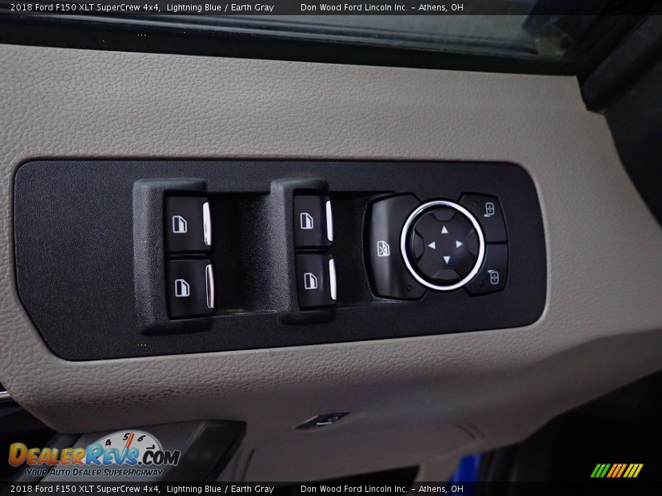 2018 Ford F150 XLT SuperCrew 4x4 Lightning Blue / Earth Gray Photo #21