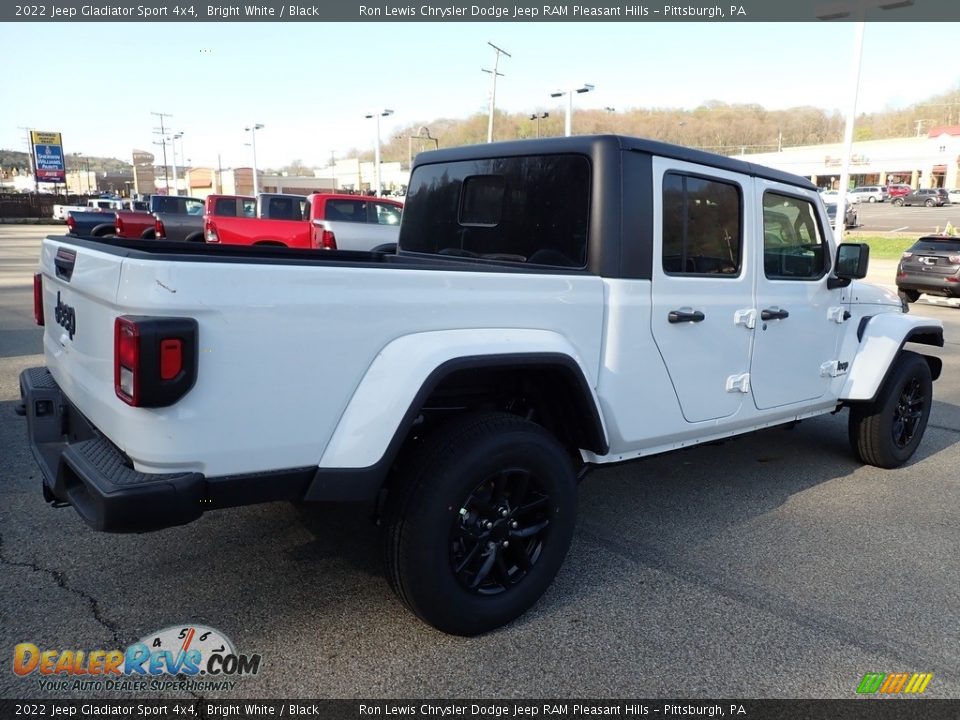 2022 Jeep Gladiator Sport 4x4 Bright White / Black Photo #5