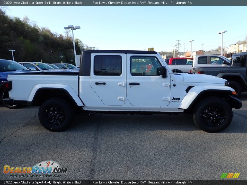 2022 Jeep Gladiator Sport 4x4 Bright White / Black Photo #6