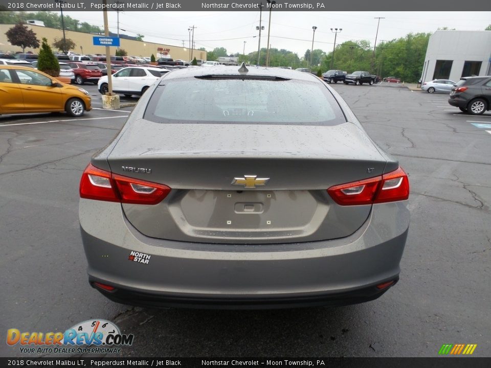 2018 Chevrolet Malibu LT Pepperdust Metallic / Jet Black Photo #6