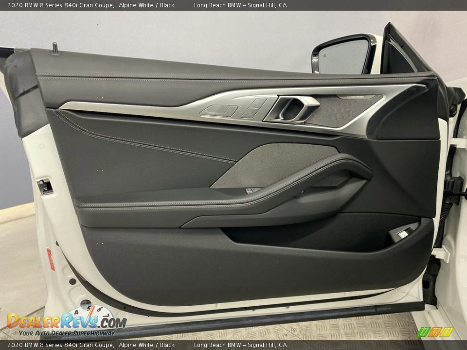 2020 BMW 8 Series 840i Gran Coupe Alpine White / Black Photo #12