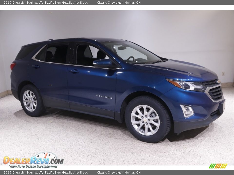 2019 Chevrolet Equinox LT Pacific Blue Metallic / Jet Black Photo #1