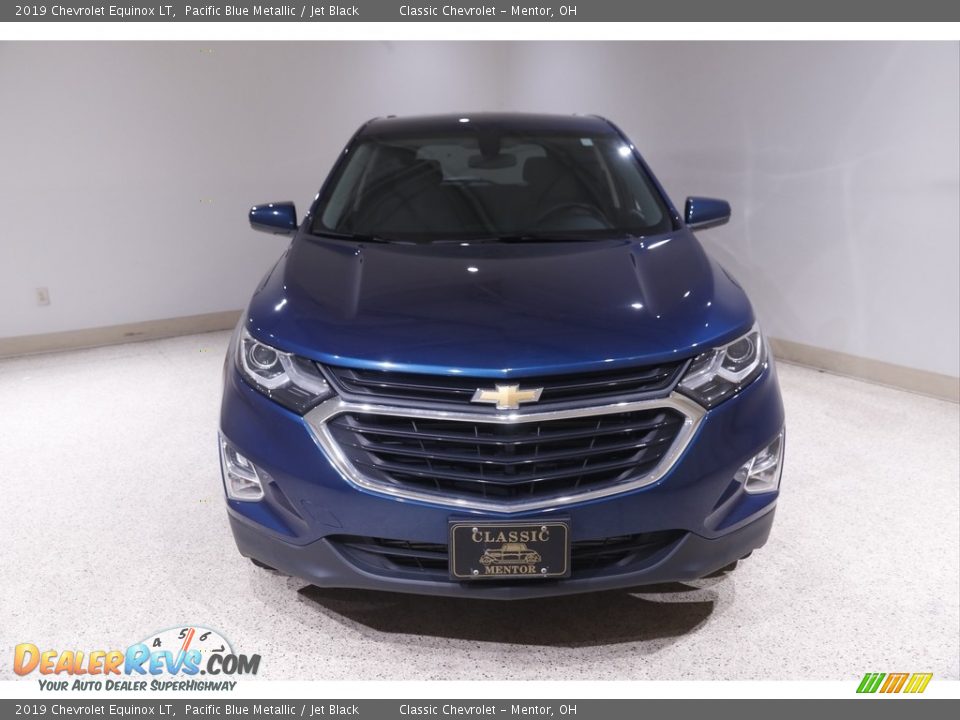 2019 Chevrolet Equinox LT Pacific Blue Metallic / Jet Black Photo #2