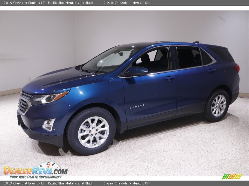 2019 Chevrolet Equinox LT Pacific Blue Metallic / Jet Black Photo #3