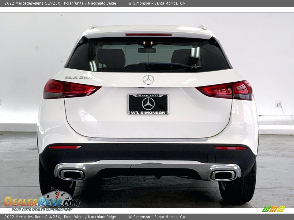 2022 Mercedes-Benz GLA 250 Polar White / Macchiato Beige Photo #3