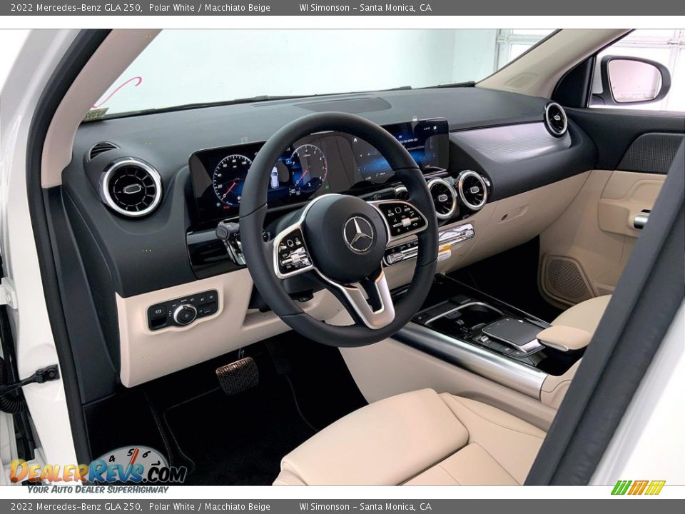 2022 Mercedes-Benz GLA 250 Polar White / Macchiato Beige Photo #4