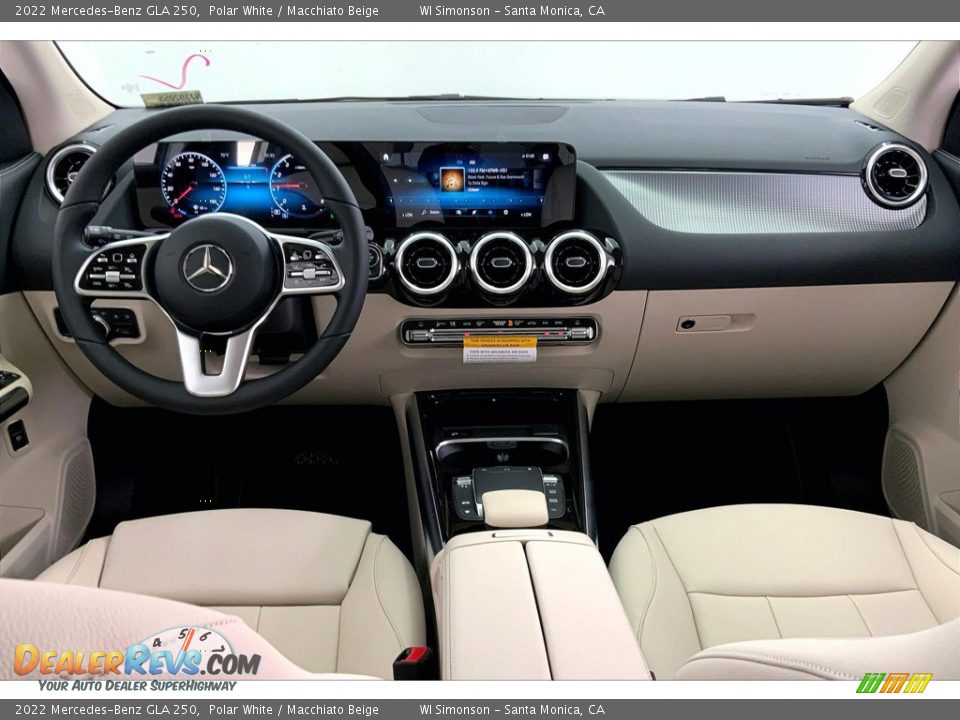 2022 Mercedes-Benz GLA 250 Polar White / Macchiato Beige Photo #6