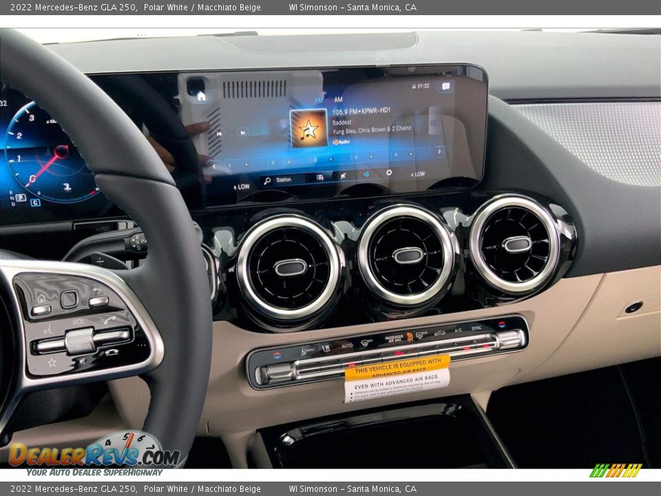 2022 Mercedes-Benz GLA 250 Polar White / Macchiato Beige Photo #7