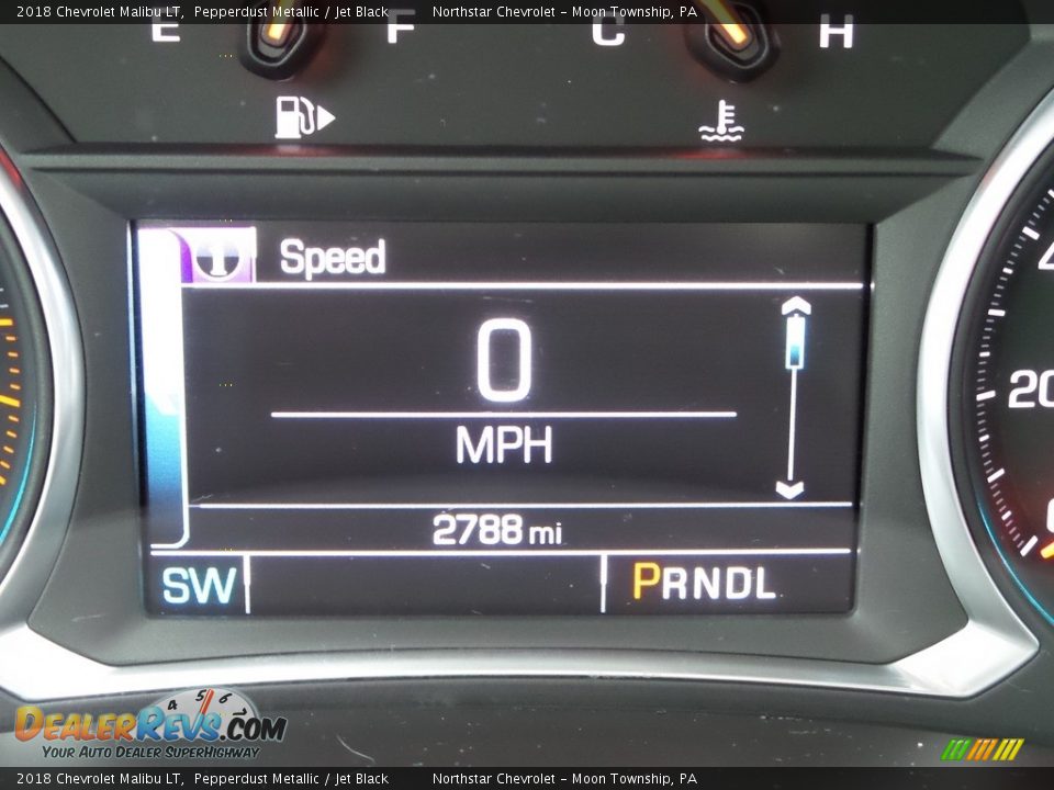 2018 Chevrolet Malibu LT Pepperdust Metallic / Jet Black Photo #29
