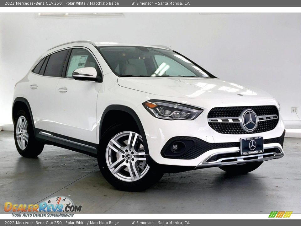 2022 Mercedes-Benz GLA 250 Polar White / Macchiato Beige Photo #12