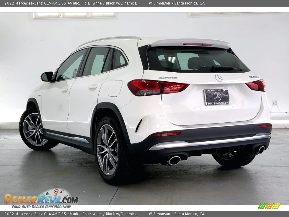 2022 Mercedes-Benz GLA AMG 35 4Matic Polar White / Black w/Dinamica Photo #2