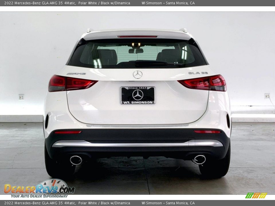 2022 Mercedes-Benz GLA AMG 35 4Matic Polar White / Black w/Dinamica Photo #3