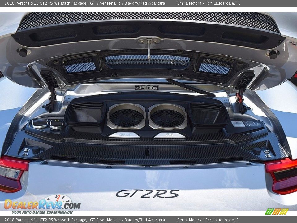 2018 Porsche 911 GT2 RS Weissach Package 3.8 Liter DFI Twin-Turbocharged DOHC 24-Valve VarioCam Plus Horizontally Opposed 6 Cylinder Engine Photo #50