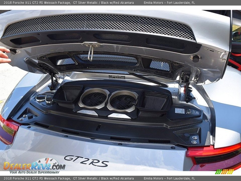 2018 Porsche 911 GT2 RS Weissach Package 3.8 Liter DFI Twin-Turbocharged DOHC 24-Valve VarioCam Plus Horizontally Opposed 6 Cylinder Engine Photo #51