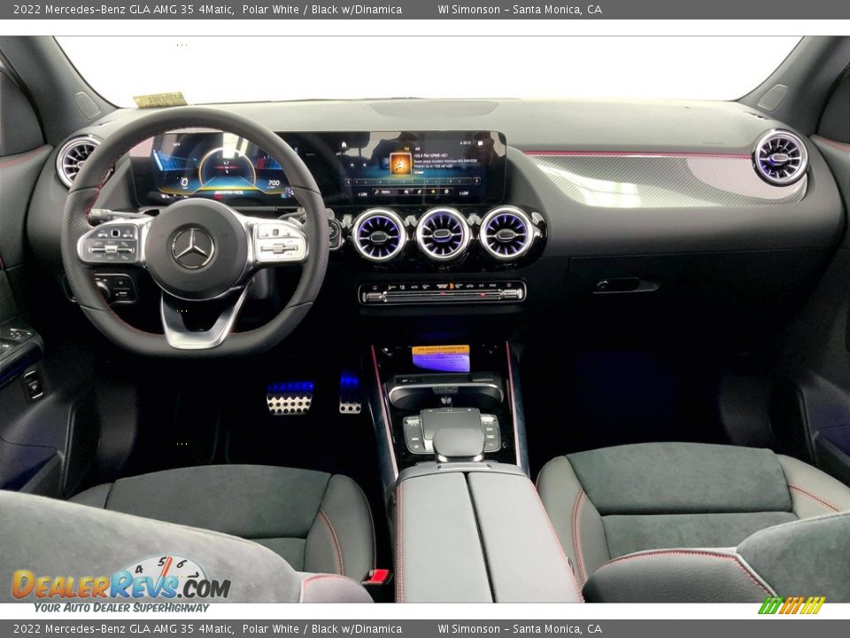 Dashboard of 2022 Mercedes-Benz GLA AMG 35 4Matic Photo #6
