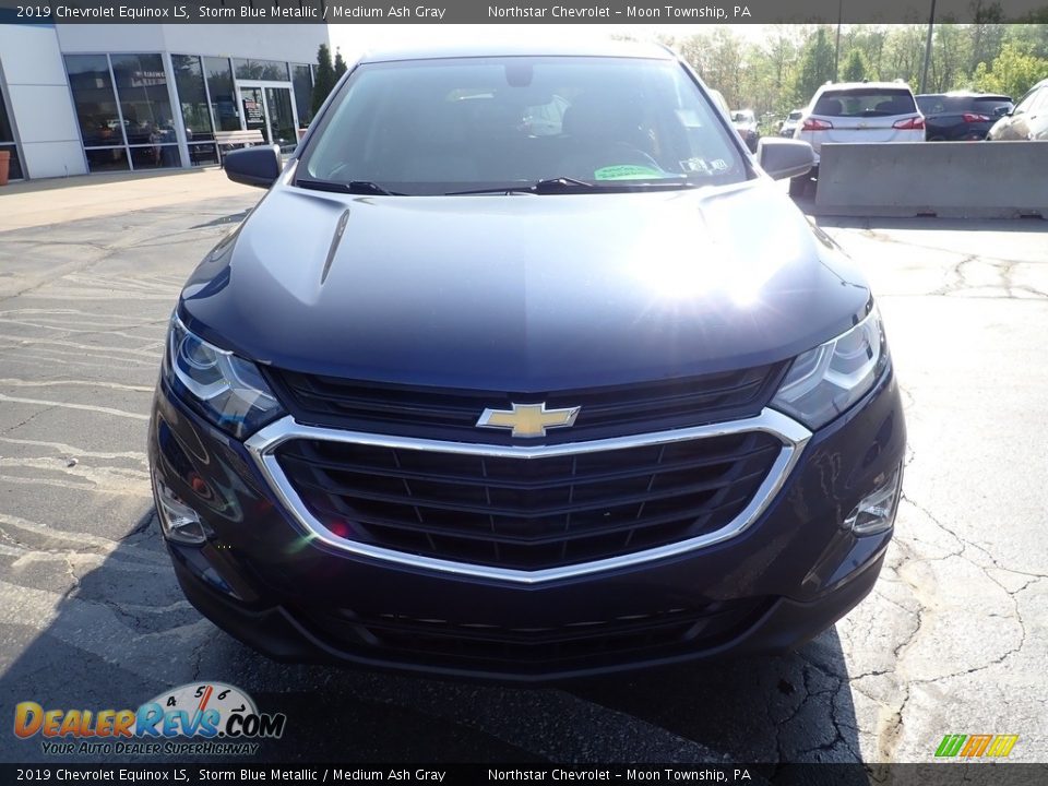 2019 Chevrolet Equinox LS Storm Blue Metallic / Medium Ash Gray Photo #13