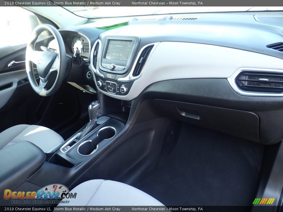 2019 Chevrolet Equinox LS Storm Blue Metallic / Medium Ash Gray Photo #16