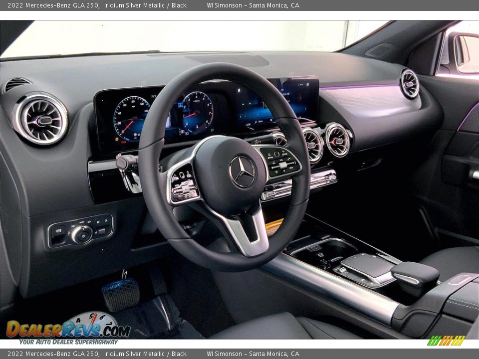 2022 Mercedes-Benz GLA 250 Iridium Silver Metallic / Black Photo #4