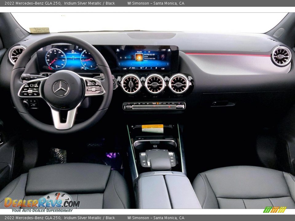 2022 Mercedes-Benz GLA 250 Iridium Silver Metallic / Black Photo #6