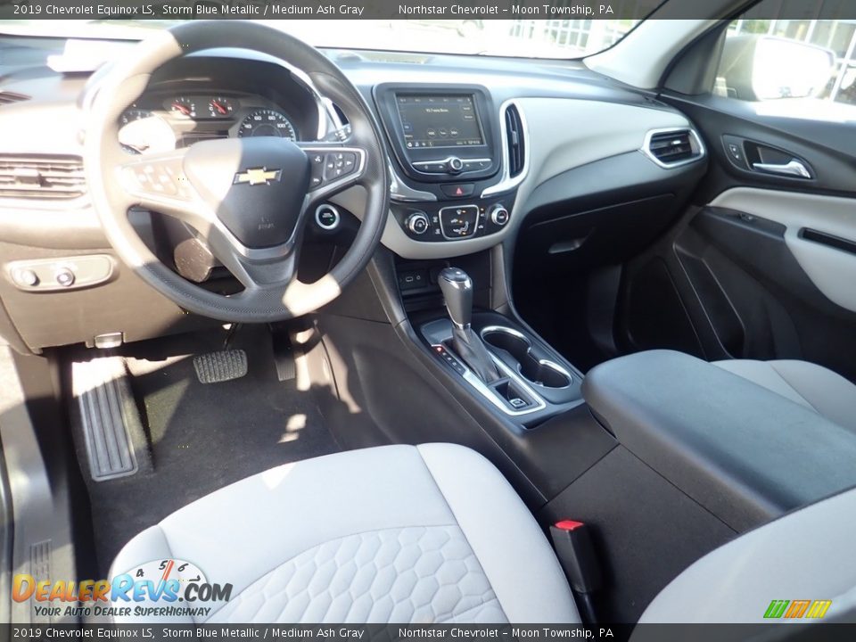 2019 Chevrolet Equinox LS Storm Blue Metallic / Medium Ash Gray Photo #22