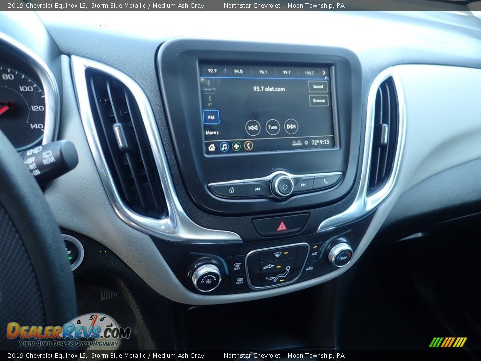 2019 Chevrolet Equinox LS Storm Blue Metallic / Medium Ash Gray Photo #27