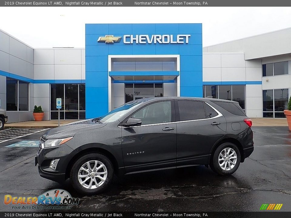 2019 Chevrolet Equinox LT AWD Nightfall Gray Metallic / Jet Black Photo #1