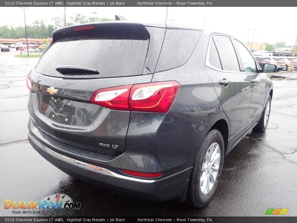 2019 Chevrolet Equinox LT AWD Nightfall Gray Metallic / Jet Black Photo #8