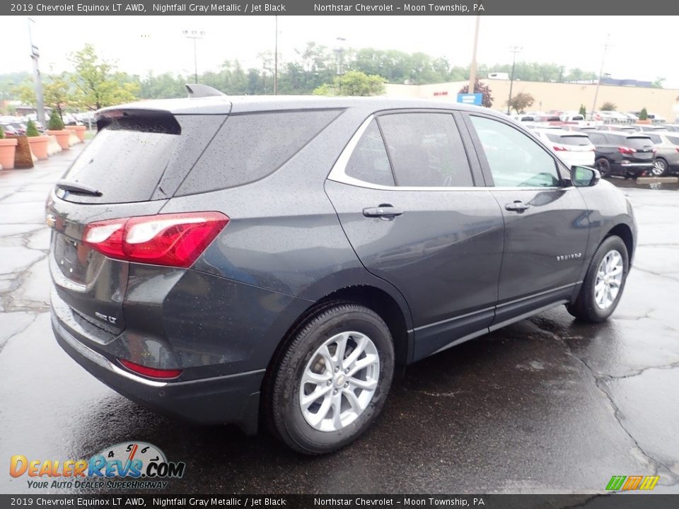 2019 Chevrolet Equinox LT AWD Nightfall Gray Metallic / Jet Black Photo #9