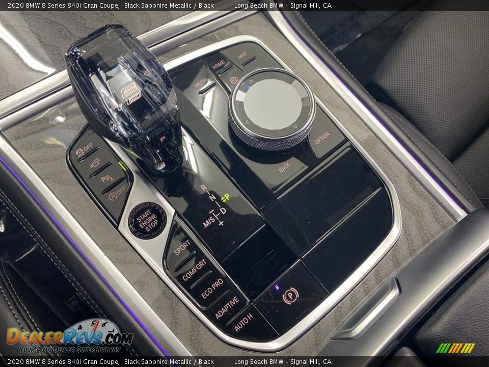 2020 BMW 8 Series 840i Gran Coupe Black Sapphire Metallic / Black Photo #26