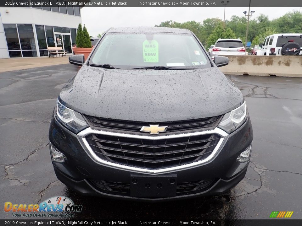 2019 Chevrolet Equinox LT AWD Nightfall Gray Metallic / Jet Black Photo #13