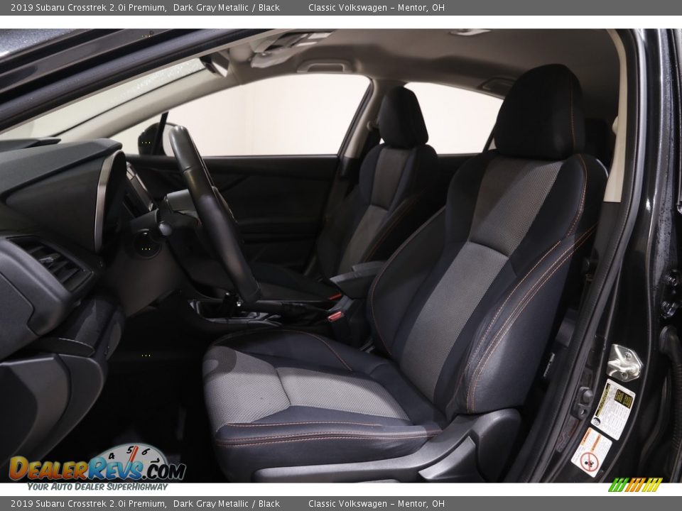 2019 Subaru Crosstrek 2.0i Premium Dark Gray Metallic / Black Photo #5