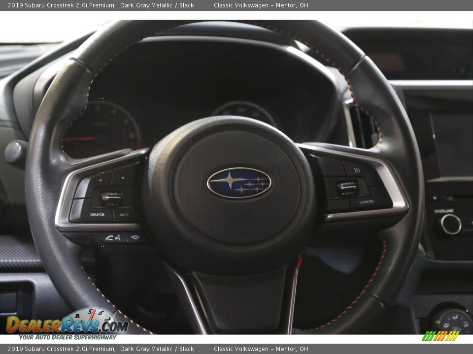 2019 Subaru Crosstrek 2.0i Premium Dark Gray Metallic / Black Photo #7