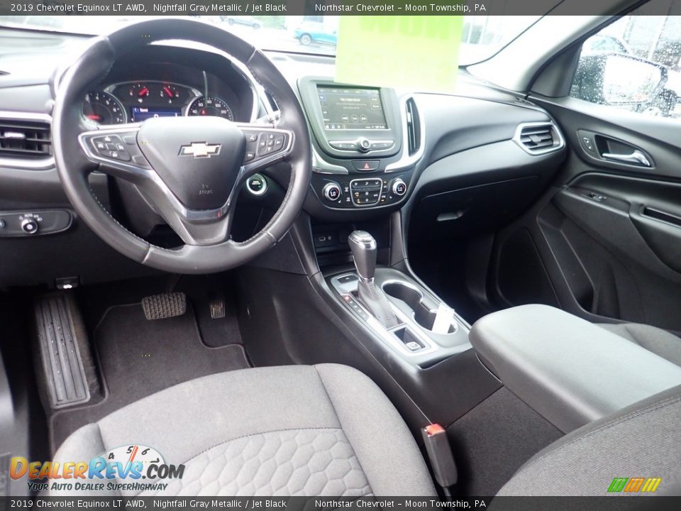 2019 Chevrolet Equinox LT AWD Nightfall Gray Metallic / Jet Black Photo #21