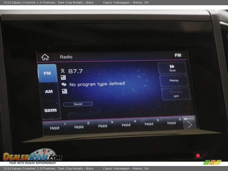 2019 Subaru Crosstrek 2.0i Premium Dark Gray Metallic / Black Photo #11