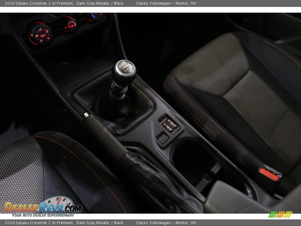 2019 Subaru Crosstrek 2.0i Premium Dark Gray Metallic / Black Photo #14