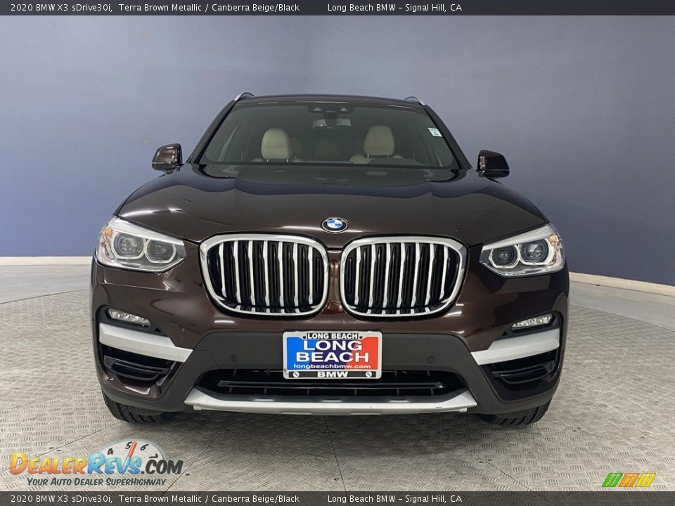 2020 BMW X3 sDrive30i Terra Brown Metallic / Canberra Beige/Black Photo #2