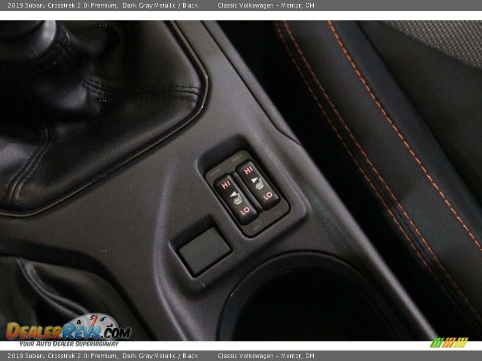 2019 Subaru Crosstrek 2.0i Premium Dark Gray Metallic / Black Photo #15