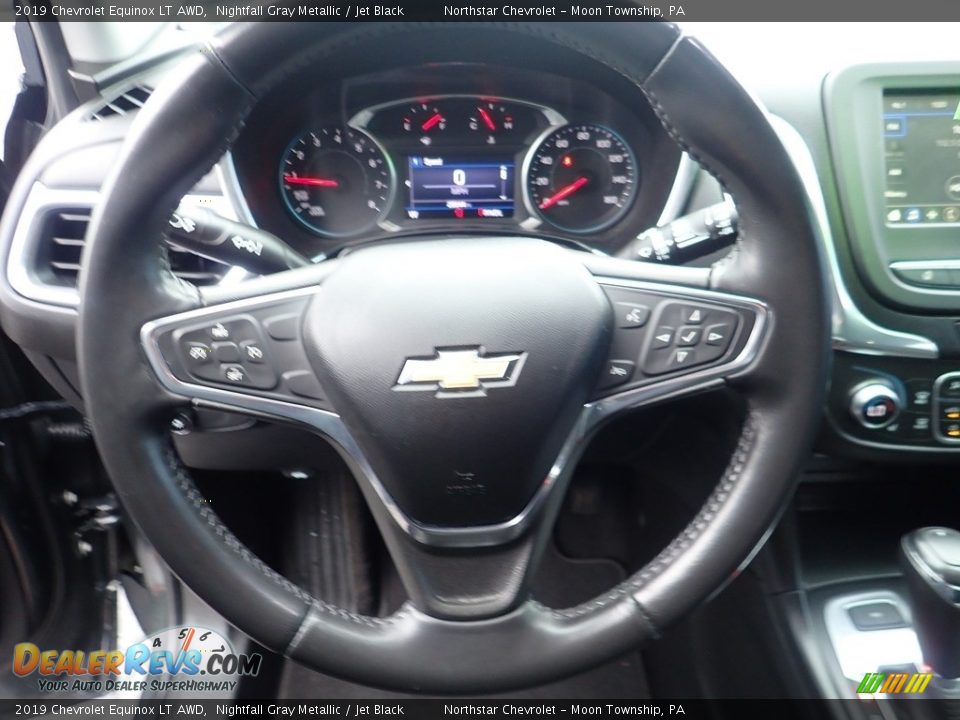 2019 Chevrolet Equinox LT AWD Nightfall Gray Metallic / Jet Black Photo #25