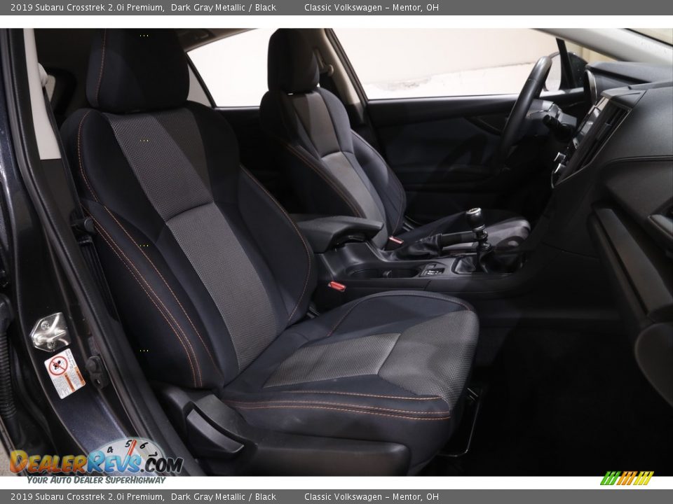 2019 Subaru Crosstrek 2.0i Premium Dark Gray Metallic / Black Photo #16