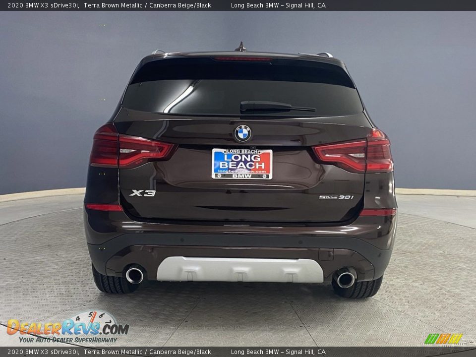 2020 BMW X3 sDrive30i Terra Brown Metallic / Canberra Beige/Black Photo #4