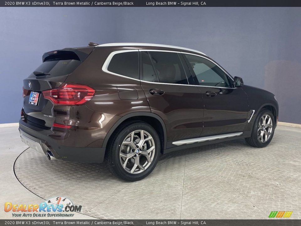 2020 BMW X3 sDrive30i Terra Brown Metallic / Canberra Beige/Black Photo #5